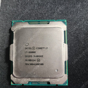 cpu 판매(i7-6800K) ​