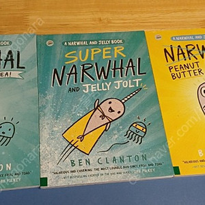 a narwhal and jelly book 외뿔고래와 해파리(잠수네 4단계)