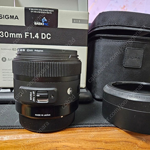 시그마 아트 30mm f1.4 DC for 캐논