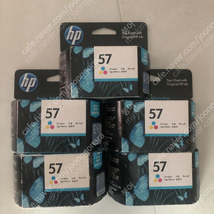 정품 hp57/hp60xl 미사용 미개봉 새제품 새상품 팝니다