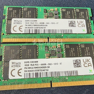 SK하이닉스 DDR5 -48000 16GB 판매합니다