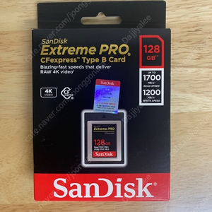 샌디스크 CFexpree extreme PRO typeB 128GB 미개봉