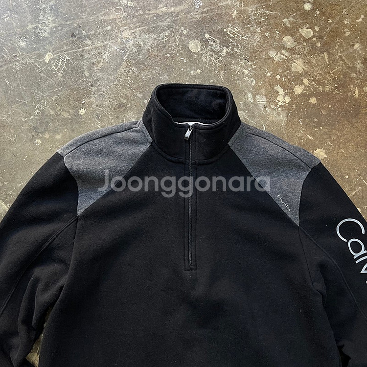 m) 캘빈클라인 기모 하프집업 티셔츠 맨투맨티셔츠 빈폴 헤지스 타미힐피거--1