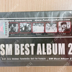 에스엠 베스트 앨범 SM BEST ALBUM 2 2TPAE 카세트테이프 (미개봉)