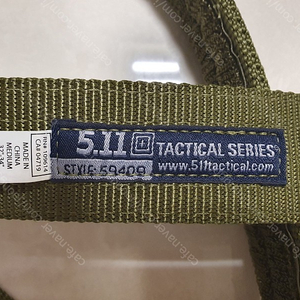 5.11 Tactical Men's Military Trainer Belt, Fade and Rip Resistant, Nylon Mesh, Style 59409, 서울 송파