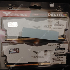 Teamgroup T-force ddr4 3200 8g x2 (16g) delta rgb 화이트 판매합니다