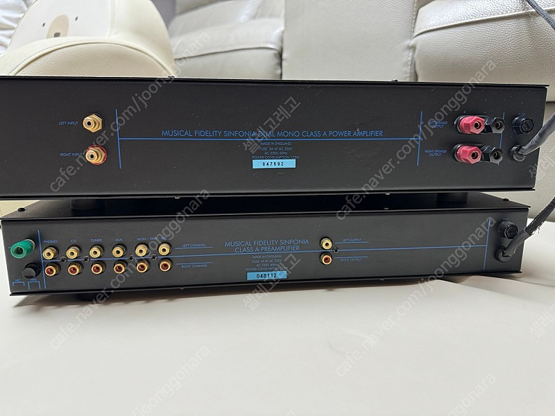 뮤지컬 피델리티 심포니아 프리 & 파워 앰프--1