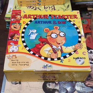 Arthur adventure 키즈북 14권+cd 13장 세트 배송비 포함 안전결제 가능 전집 어린이 중고책