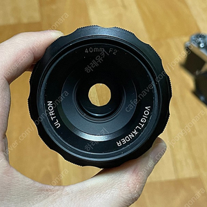 보이그랜더 울트론 40mm f2 sl2s (ULTRON 40mm F2 SLIIS) 렌즈 팝니다.