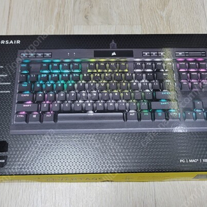 [미개봉/국내정품] 커세어 K70 RGB TKL OPX 광적축