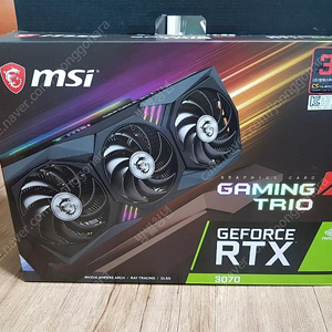 msi 3070 trio x 판매합니다.