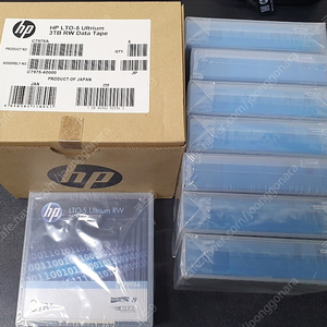 HP 백업테이프 LTO C7975A LTO5 3TB 미개봉 팝니다.