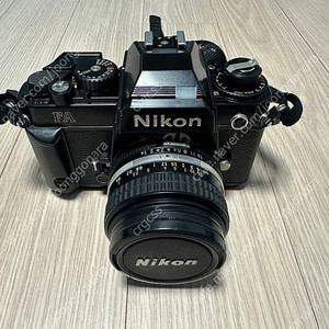 니콘 FA 수동카메라 + 50.4 렌즈셋트 판매합니다.