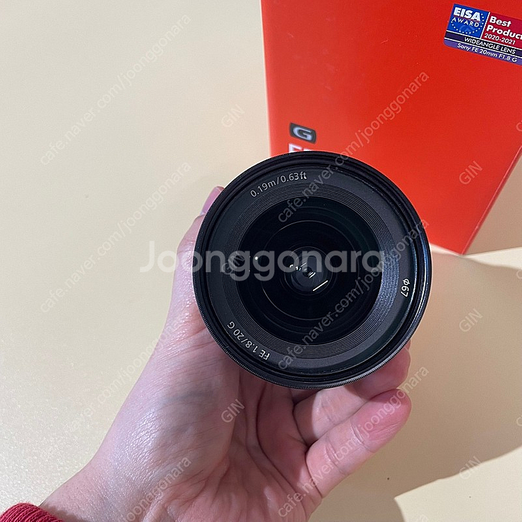 소니 렌즈 fe 20mm f1.8 g / 20.8g 판...--0
