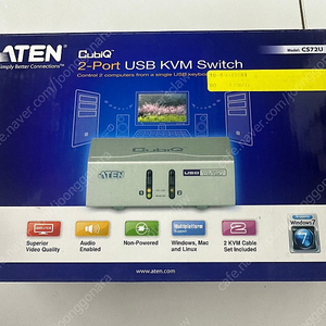 KVM ATEN CS72U 판매합니다.