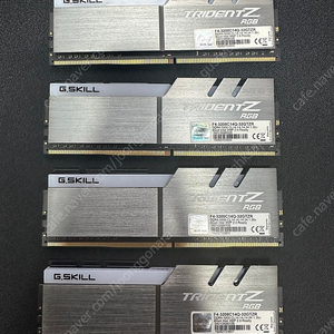 지스킬 램 트라이던트Z RGB DDR4 3200 CL14 32GB 쿼드셋 (8x4) F4-3200C14Q-32GTZR