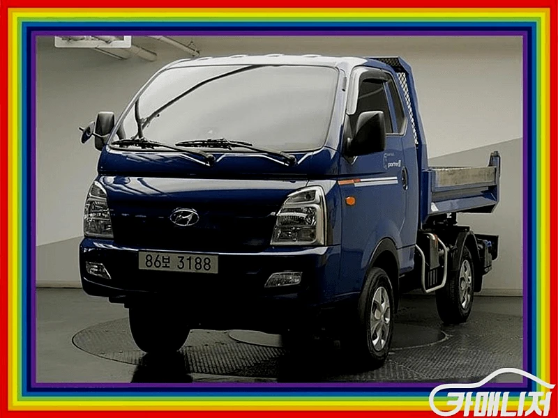 [현대]포터2 덤프 4WD 장축 슈퍼캡 스마트 (3인승 /1톤) 2022 년 20,298km 이미지