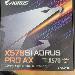 기가바이트 X570SI Aorus Pro AX itx 메인보드