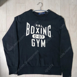 폴로 맨투맨 스웻셔츠 boxing gym S사이즈