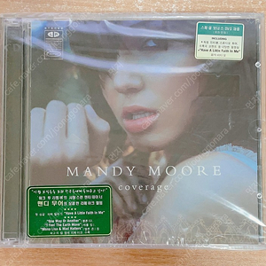 맨디 무어 Mandy Moore - Coverage (+보너스 DVD) 미개봉