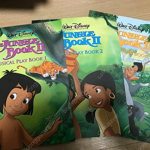 영어 뮤지컬북 정글북 the jungle books musical play book
