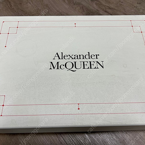 알렉산더 맥퀸 (Alexander McQueen) 오버솔 스니커즈 화이트 블랙 E553680 40사이즈