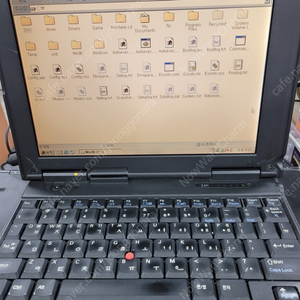 IBM Thinkpad 240 win98 (윈도우 98) 노트북 팝니다