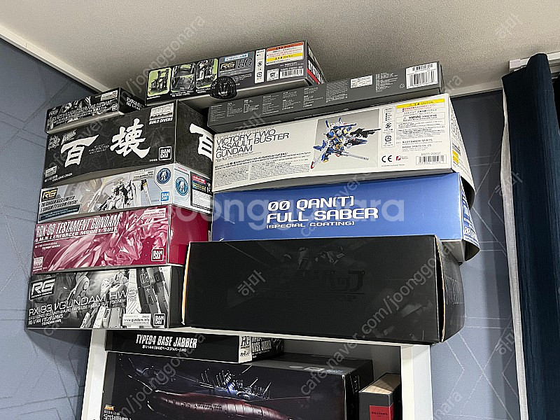 건프라 MG 몇 가지 팝니다.(클럽 G)_테스타먼트, 백식 크래쉬, 퀀터 풀세이버 등--0