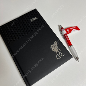 Liverpool A5 Diary 2024, pen 다이어리 새상품(스탠다드차타드은행)