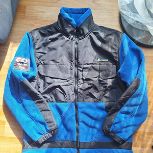 스타터 플리스자켓 블루 L사이즈 판매합니다