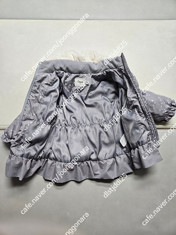 치크패딩 여아옷 여아점퍼 이미지