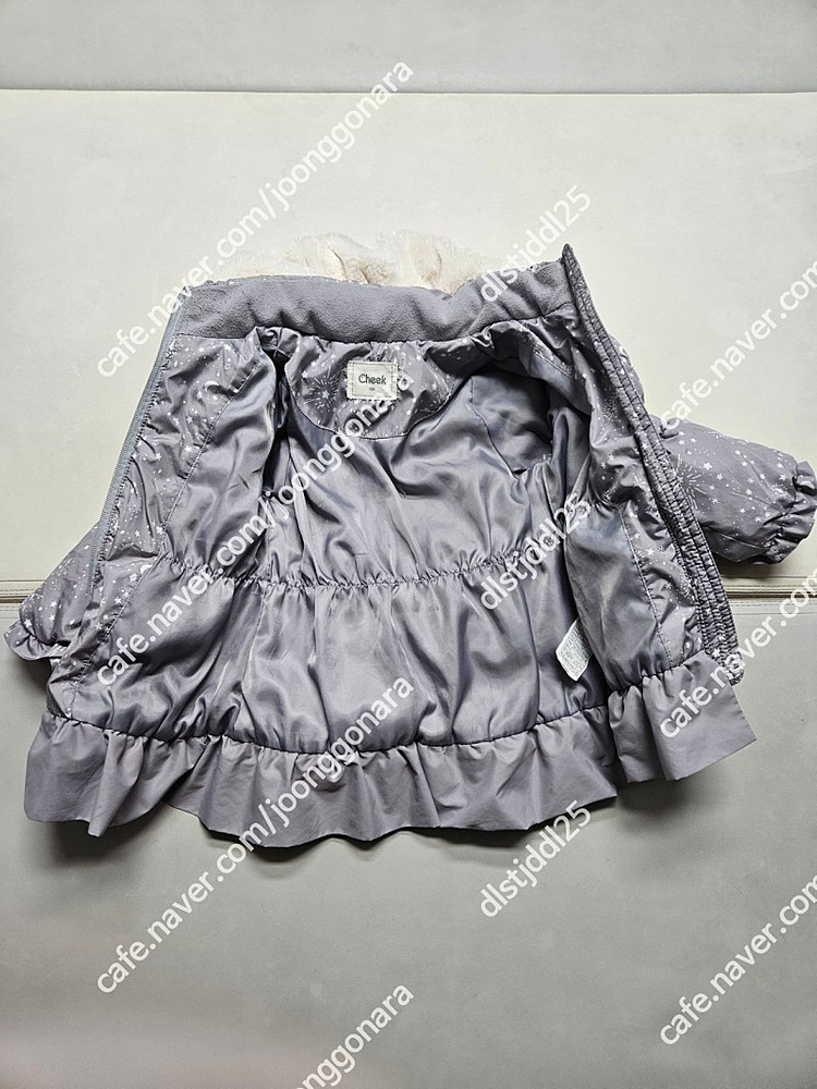 치크패딩 여아옷 여아점퍼 이미지