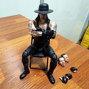 반다이 shf wwe 언더테이커