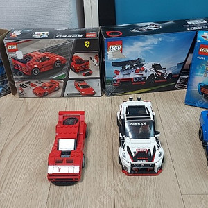 레고 자동차4개 일괄판매