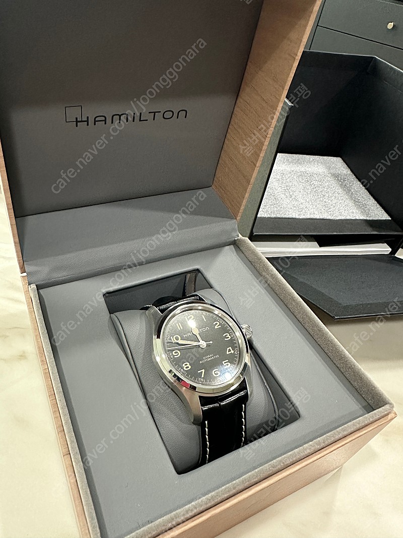[급매-가격다운] 해밀턴 시계 카키필드 머피 인터스텔라 42mm 오토 H70605731 판매합니다~!