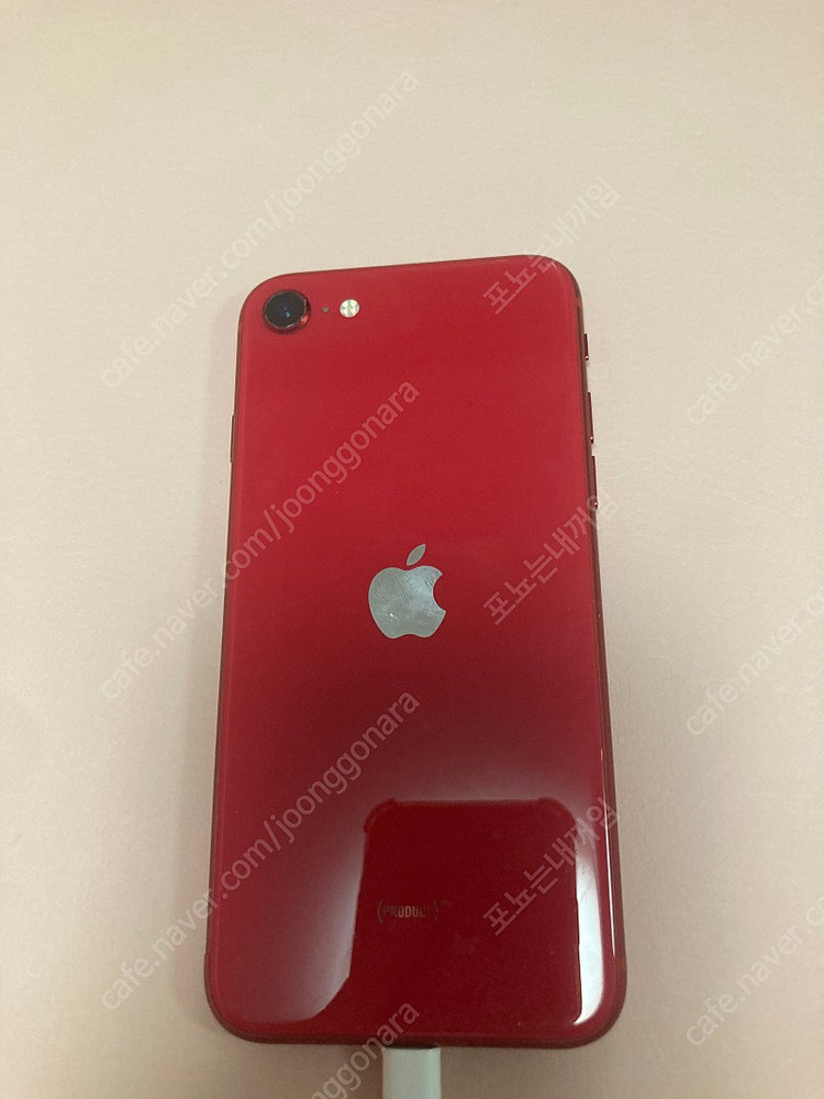 아이폰 se1 레드 128기가--1