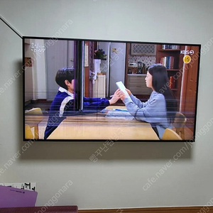 TV 모니터 파손 팝니다 UN55NU7010FXKR