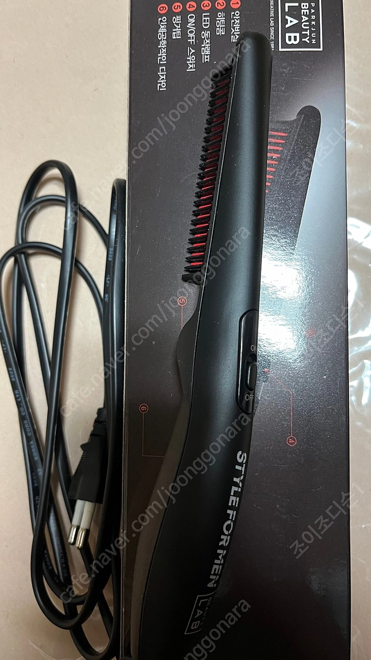 박준뷰티랩 스타일 포 맨 남자 다운펌 고데기 mx7000 이미지
