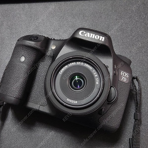 캐논 EOS 7D 내수용 + 24mm 추가배터리2개 Canon