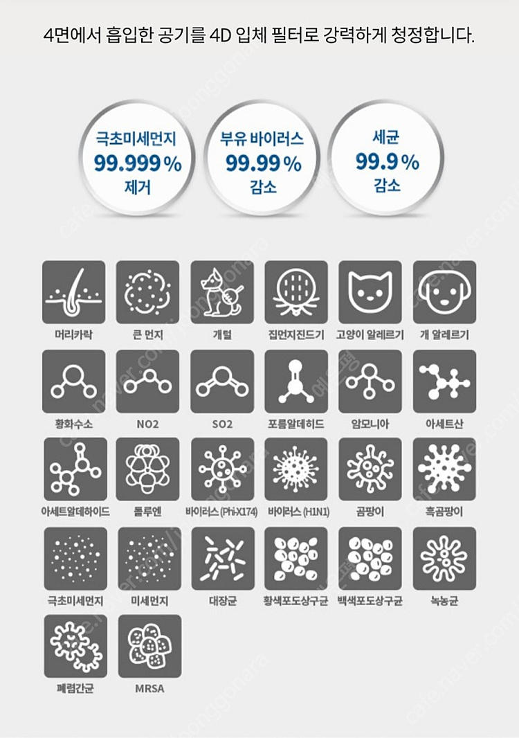 코웨이 노블 공기청정기 미사용 새거--3