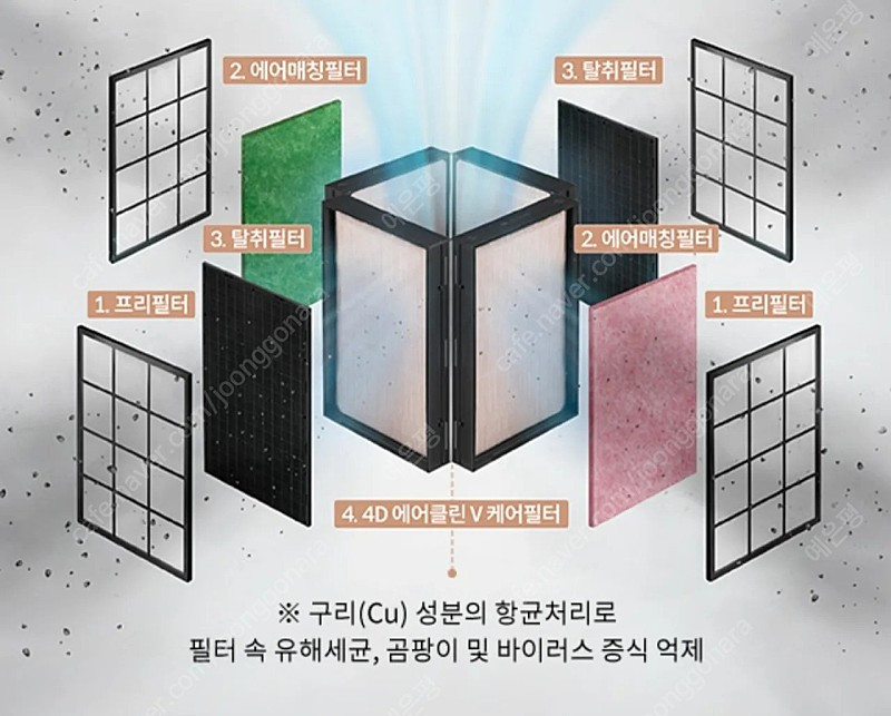 코웨이 노블 공기청정기 미사용 새거--4