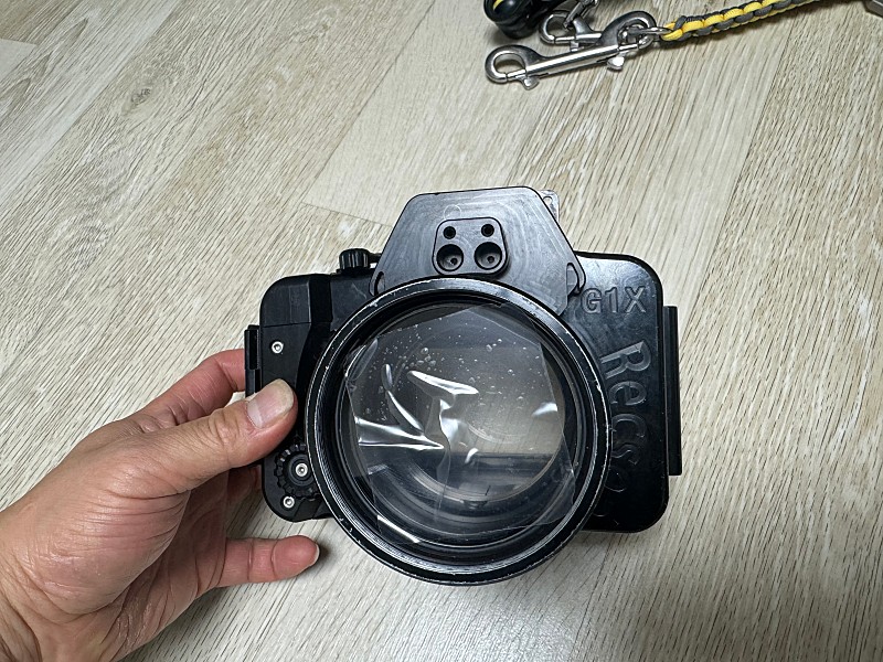 RECSEA 캐논 G1X MK3 수중 촬영 카메라 방수 하우징