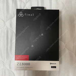 파이널 ZE8000 블루투스 이어폰 판매합니다.