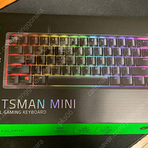 Razer Huntsman Mini - 클릭 방식 옵티컬 스위치 - US - 블랙