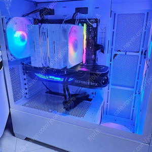 7800x3D RTX4070 ti super 구성 본체 풀세트 팜