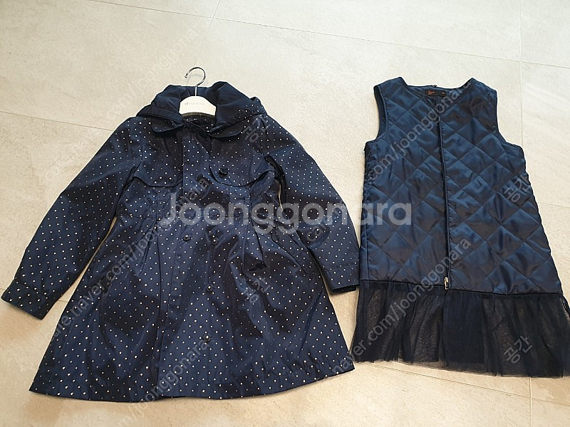 꼬망세 여아 자켓 130 사이즈--0