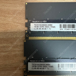 팀그룹 ddr5 5600 엘리트 16gb x2