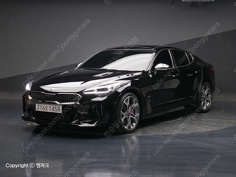 기아스팅어 가솔린 3.3 터보 AWD GT (5인승)전액할부 기아중고차