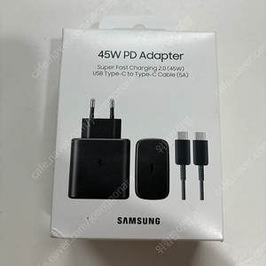 미개봉) 삼성 정품 45W PD Adapter