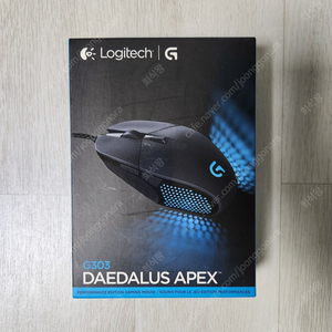 로지텍 마우스 g303 daedalus apex 미개봉 새제품 팝니다